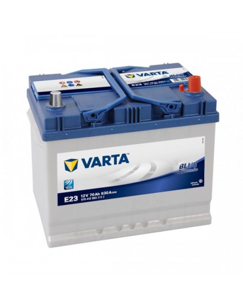 Baterie auto Varta Blue Dynamic 12V 70Ah E23, 630A cod 570412 063 